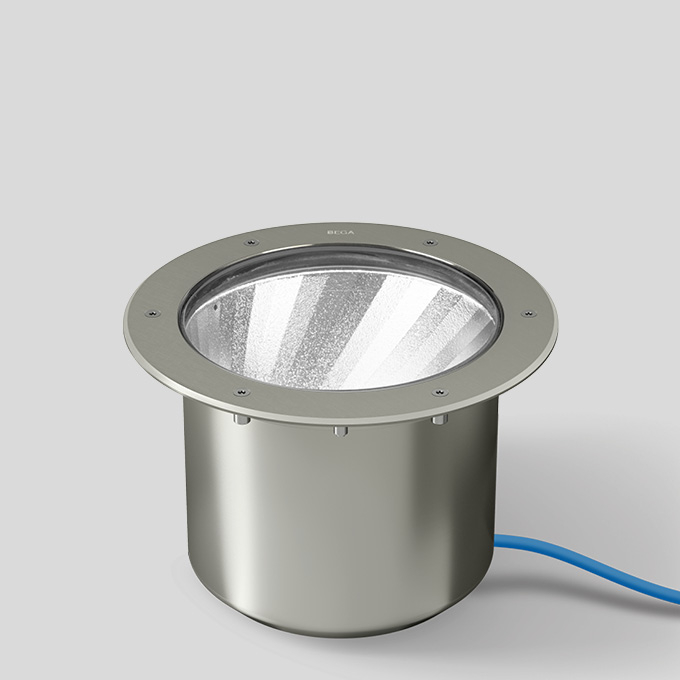 BEGA BEGA Grondinbouwarmatuur 23x33cm - 2785lm - 30W - 3000K - IP68