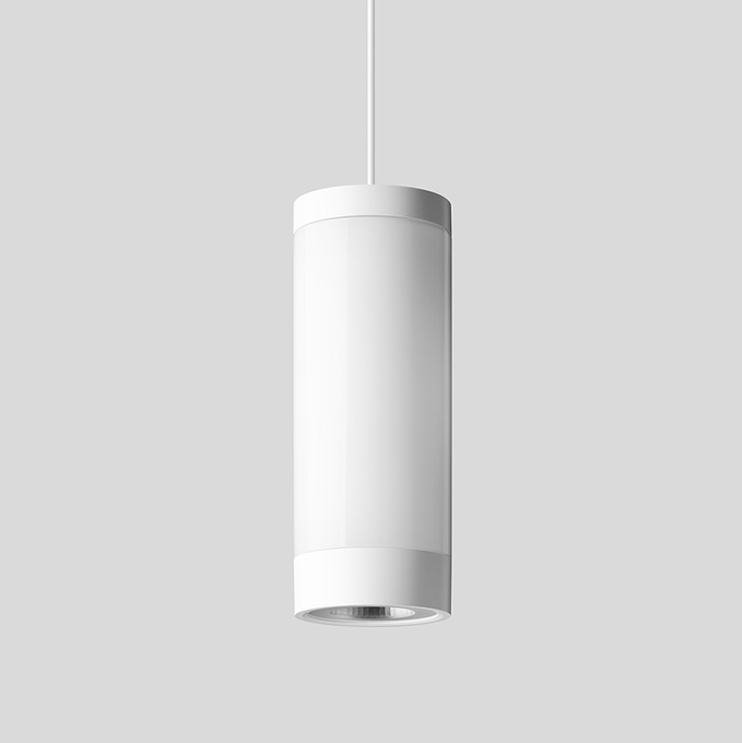 BEGA BEGA Pendelarmatuur · diepstraler, voor binnentoepassing, Wit · 3000 K