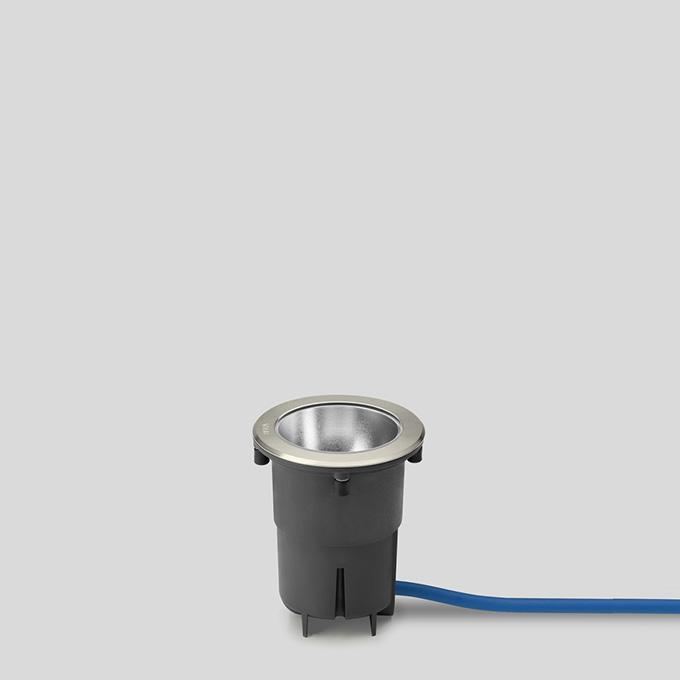 BEGA Grondinbouwarmatuur Edelstaal 11x11cm - 446lm - 4.1W - 3000K - IP67