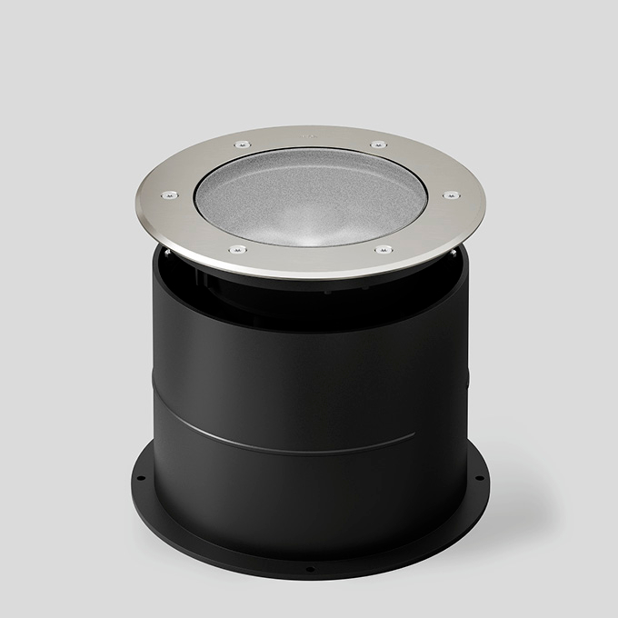 BEGA BEGA Grondinbouwarmatuur RGBW LED uitwisselbaar 36x36cm - 2240lm - 38.6W - IP68