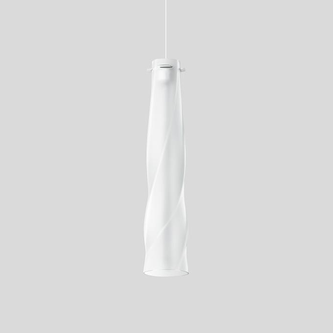 BEGA Systempendelleuchte für den Innenbereich, samtweiß · 3000 K