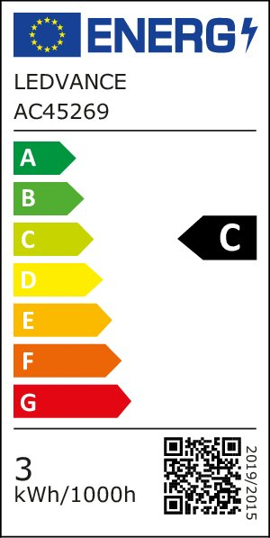 LEDVANCE LEDVANCE LED Classic P Energy Efficiency C D Filament DIM CL P40 E14 lamp 77cm - 2.9W - 2700K - IP20
