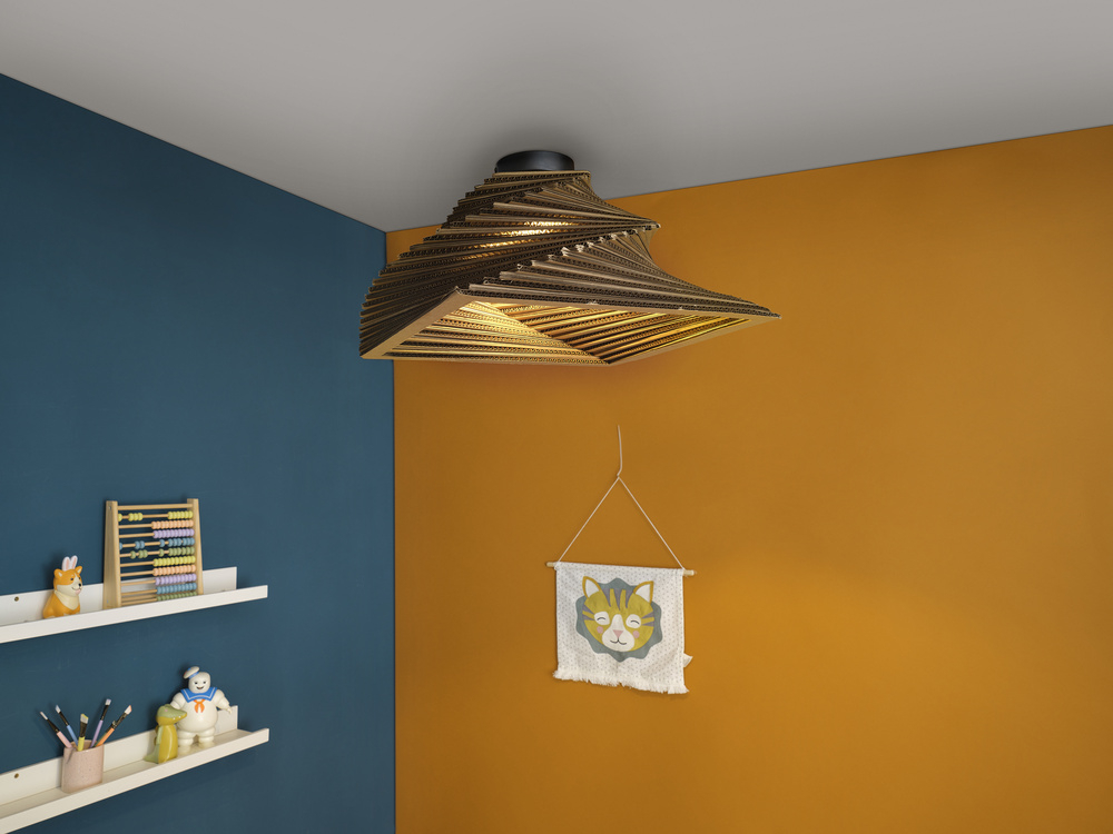 LEDVANCE LEDVANCE Decor Cardboard Square Ceiling Turn E27 Brown