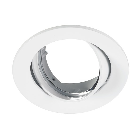 Lumiance Lumiance - inset trend 75 swing ip23 - TREND75SW ES50 WH EX LAMPFITTING - - GU10 inbouwspot