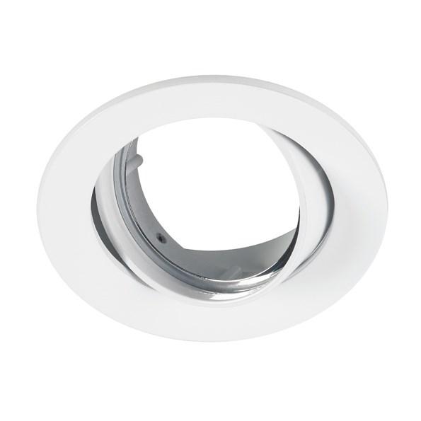 Lumiance - inset trend 75 swing ip23 - TREND75SW ES50 WH EX LAMPFITTING - - GU10 inbouwspot