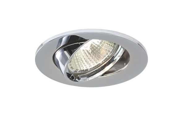 Lumiance Lumiance INSchuchNEIDER ELECTRIDEAL STANDARDUXDONICEATON INDUSTRIDEAL STANDARDUXALIESL STANDARDUXCT TREND 75 Swing GU10 chr LED uitwisselbaar - IP23