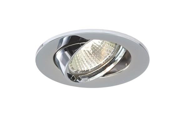 Lumiance INSchuchNEIDER ELECTRIDEAL STANDARDUXDONICEATON INDUSTRIDEAL STANDARDUXALIESL STANDARDUXCT TREND 75 Swing GU10 chr LED uitwisselbaar - IP23