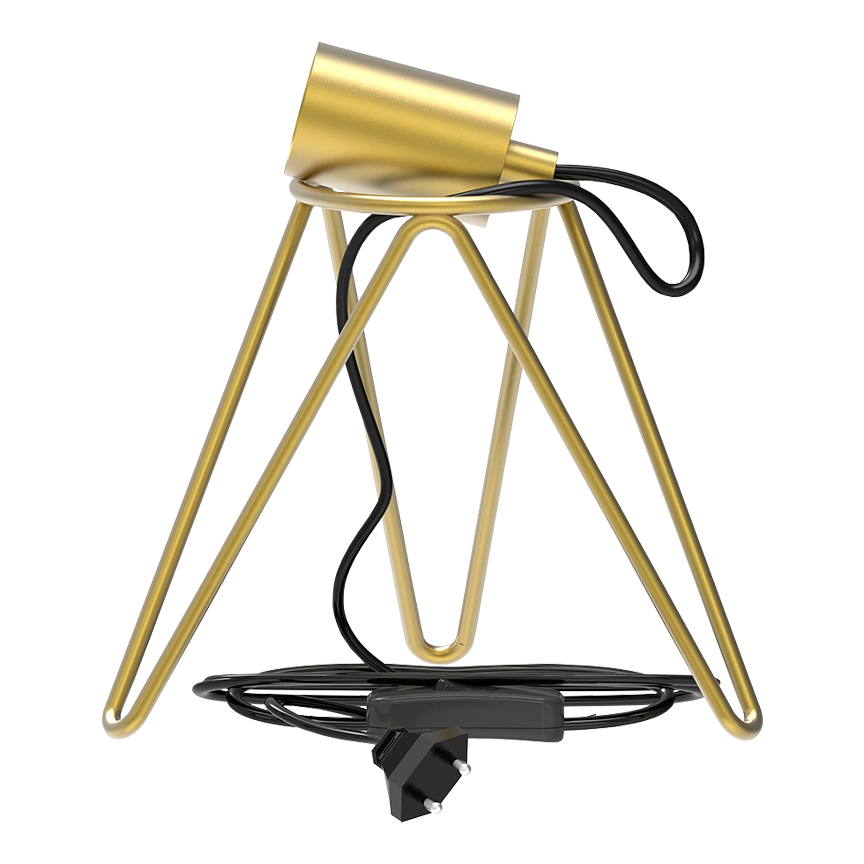 Calex Calex - cal fixtures - Table Lamp - TAFELLAMP 3-POOT E27 GOUD