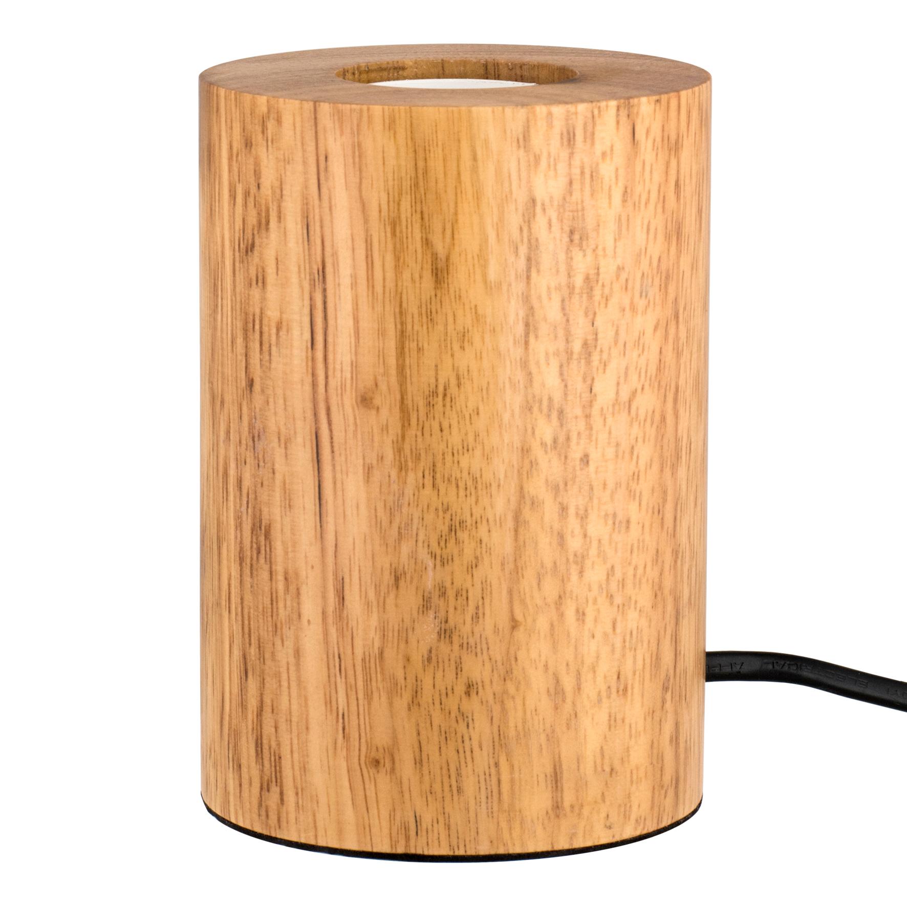 Bailey - bailum table lamp - Wood - TAFEL E27 HOUT