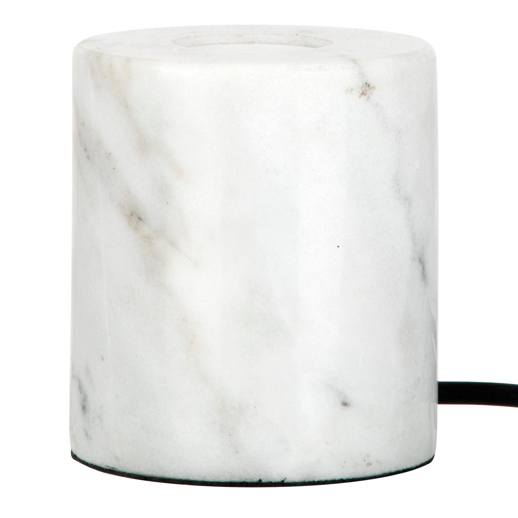 Bailey - bailum table lamp - Marble - TAFELLAMP MARMER WIT E27