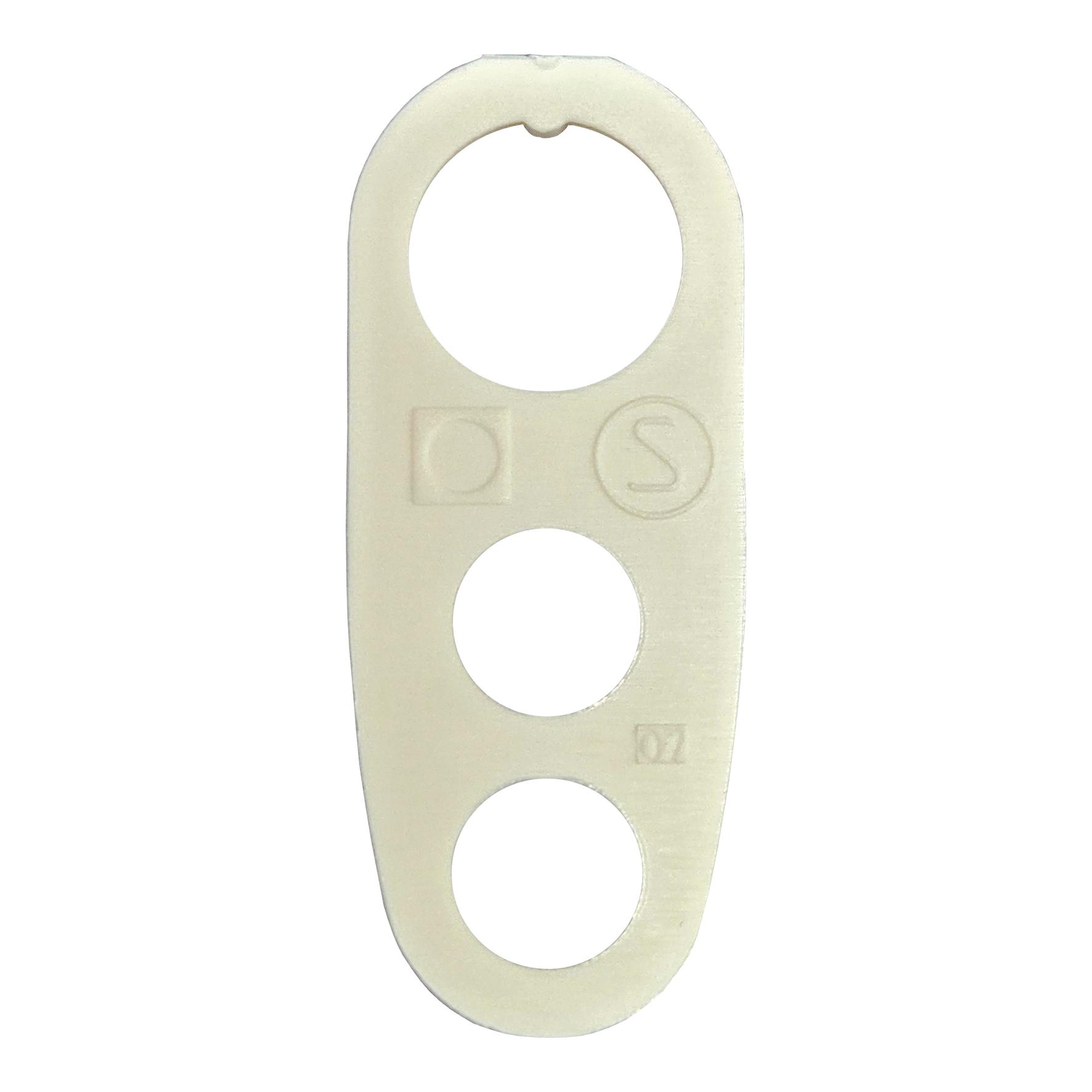Bailey Kabeltrekontlasting 3-gat Wit