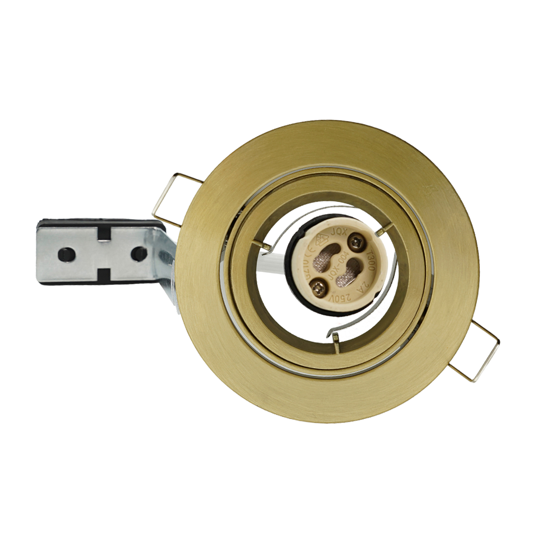 Bailey Bailey Spot GU10 Set Messing Goud Geborsteld Aluminium Verstelbaar