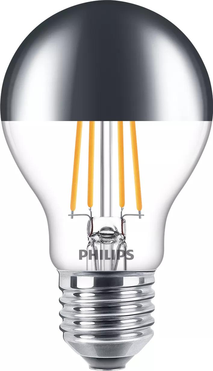 PHILIPS classic LED bulb CL CM 50W A60 E27 WW D SRT4 lamp 11cm - 2700K - IP20