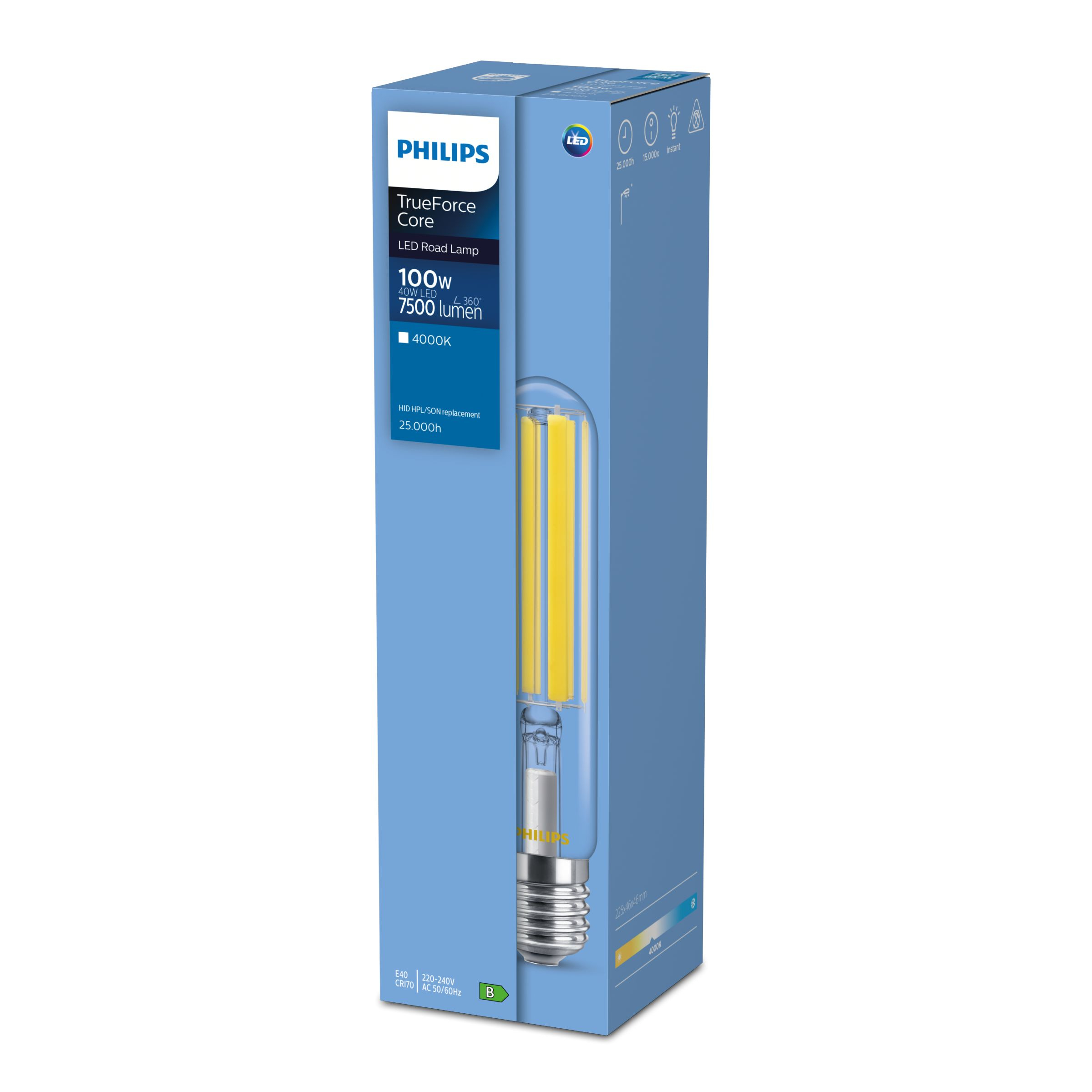 PHILIPS PHILIPS TForce Core LED road E27 26W 4000K IP65 21cm