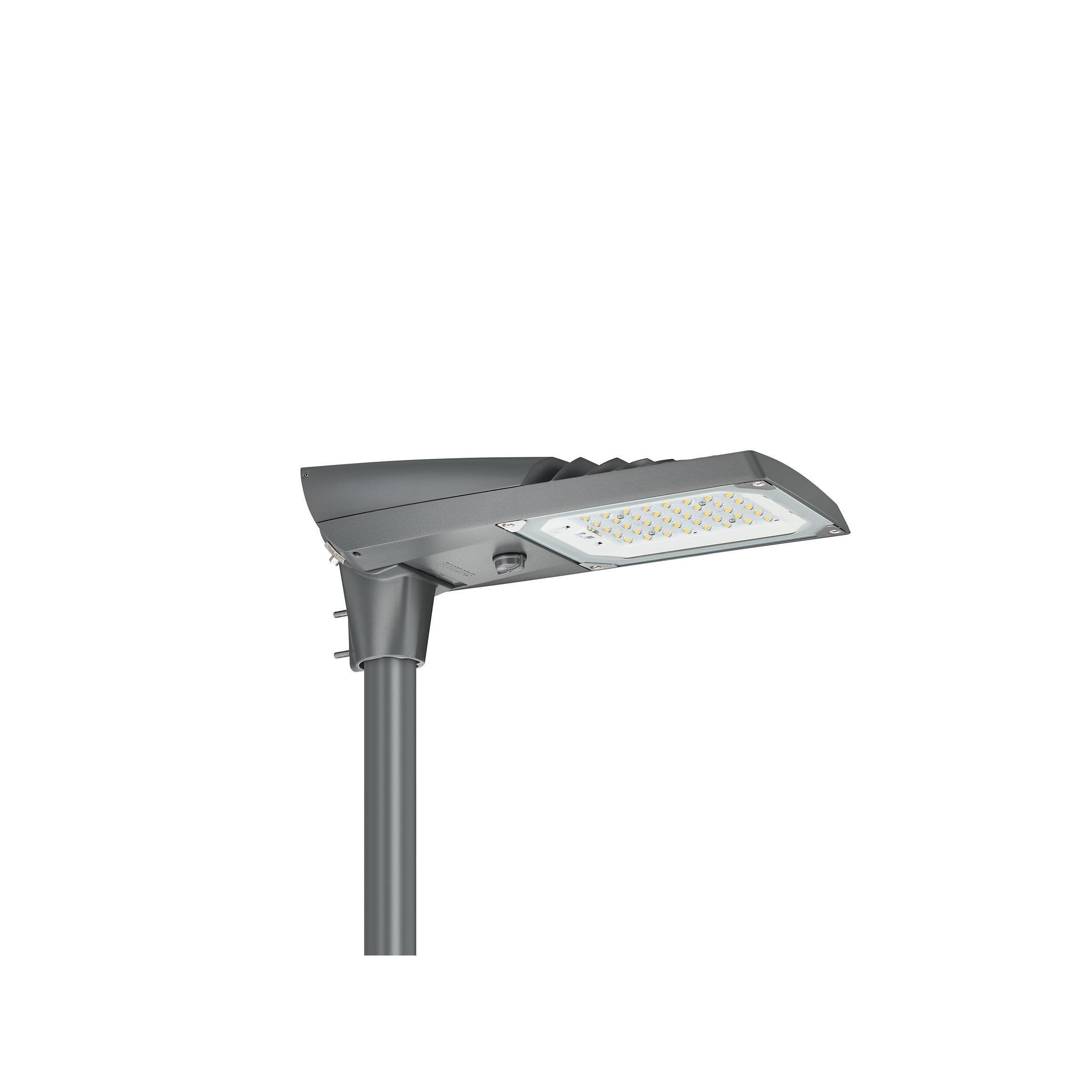 Philips Luma Gen2 LED Straat- en pleinverlichtingsarm. 74W 10800lm 4000K BGP713 DM50 GF S