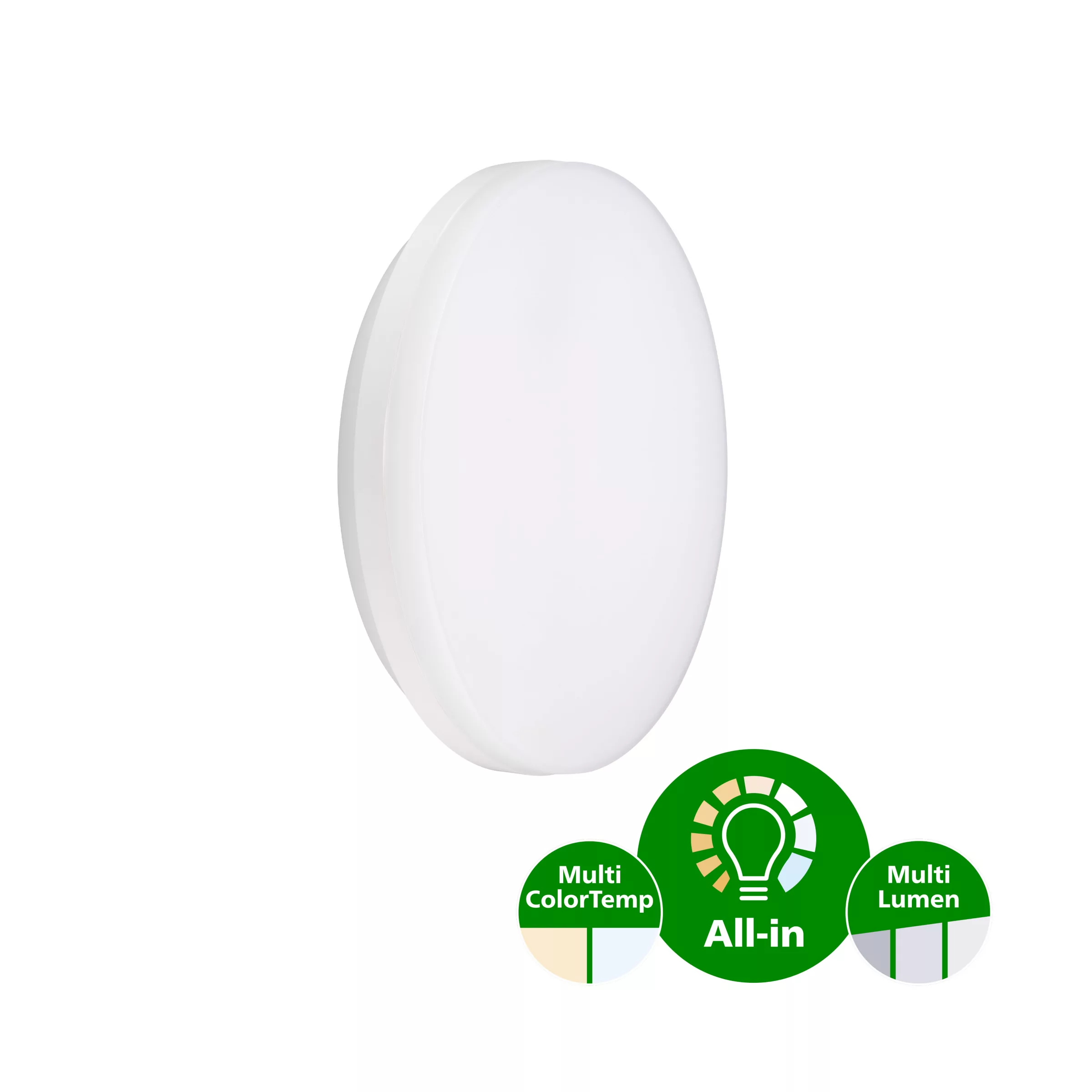 Philips Philips Coreline LED Plafond- en wandarmatuur 24W 3000-4000K