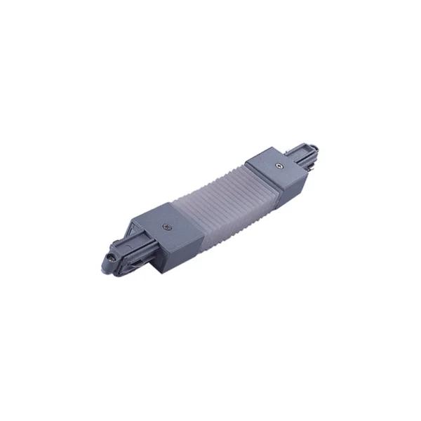 Lumiparts Bocht 1-fase flexibel zilvergrijs