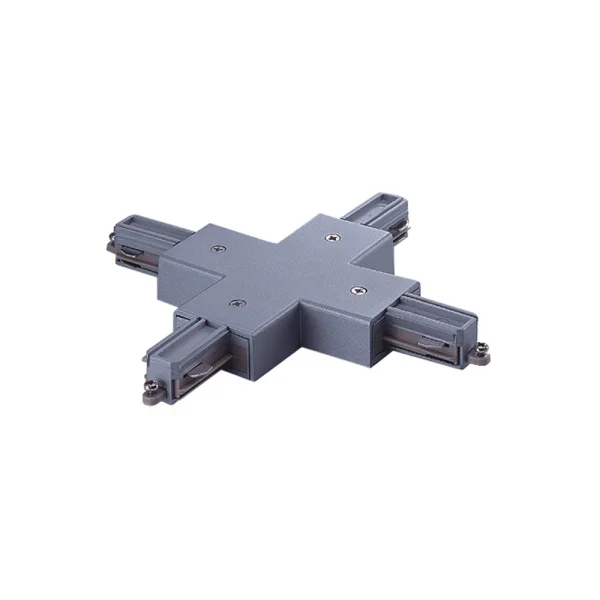 Lumiparts Lumiparts Kruisstuk 1-fase zilvergrijs