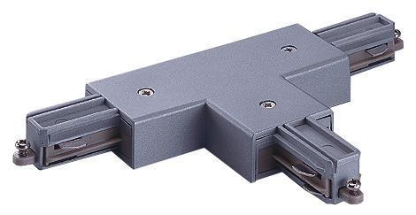 Lumiparts T-stuk 1-fase aarde rechts zwart