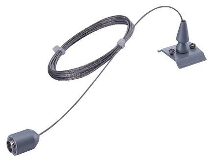 Lumiparts Ophangpendel draad 1-fase L: 300cm zwart foto 1
