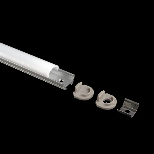 Lumiparts Lumiparts Alupro eindkap open voor kabeldoorvoer