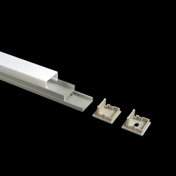 Lumiparts Alupro Click eindkap vierkant gesloten foto 1