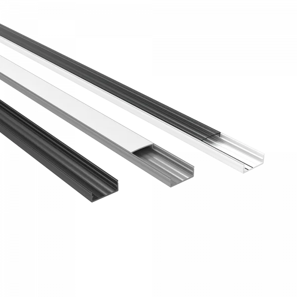 Lumiparts Lumiparts Alupro Wide profiel aluminium 2m opbouw
