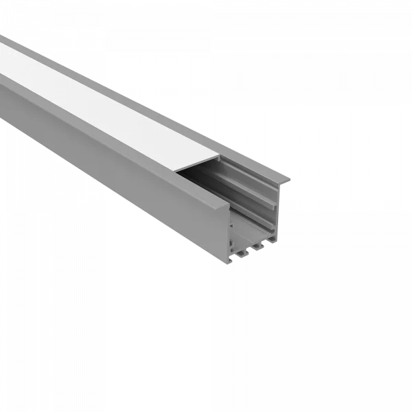 Lumiparts Lumiparts Alupro Plus XLR profiel + afscherming PC opaal inbouw 2m