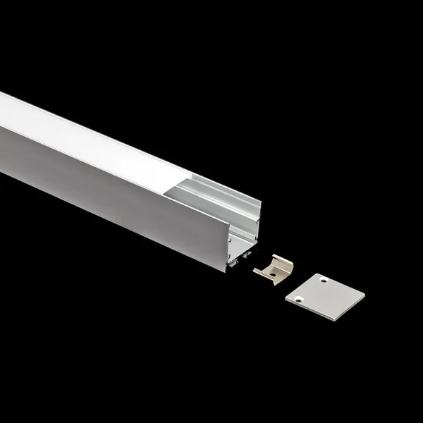 Lumiparts Alupro Plus XLS montageclip voor profiel opbouw en pendel foto 1