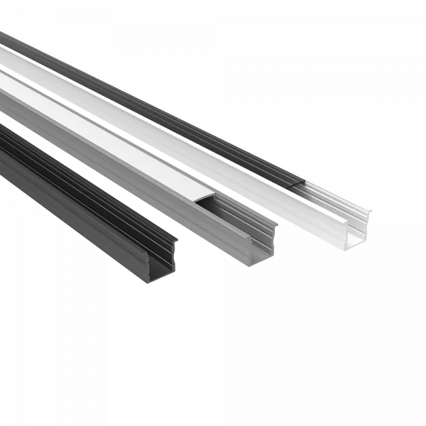 Lumiparts Lumiparts Alupro Curve profiel aluminium 2m inbouw 15mm wit