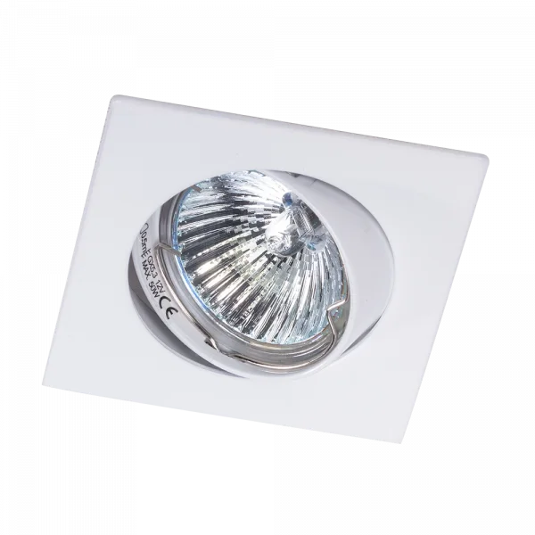 Lumiparts Lumiparts Halogeenspot Focus 50mm vierkant kantel wit