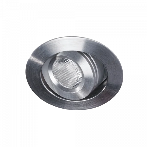 Lumiparts Globo kantelbaar aluminium 1x max. 700mA lens 20° 3200K incl. miniplug foto 1