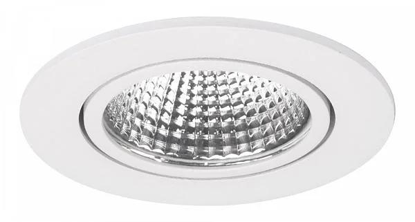 Lumiparts Smooth V2 rond kantelbaar wit 8,4W 930 603lm 38° DALI