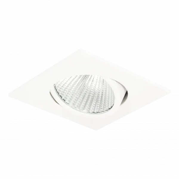 Lumiparts Lumiparts Smooth V2 vierkant kantelbaar wit 8,4W 930 603lm TRIAC 38° QC