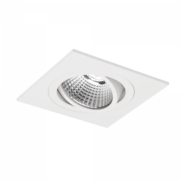 Lumiparts Lumiparts Smooth V2 vierkant draai/kantelbaar wit 8,4W 927 542lm 38° DALI