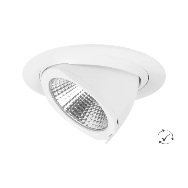 Lumiparts Pivo mini wit 830 2103lm 24° 19W