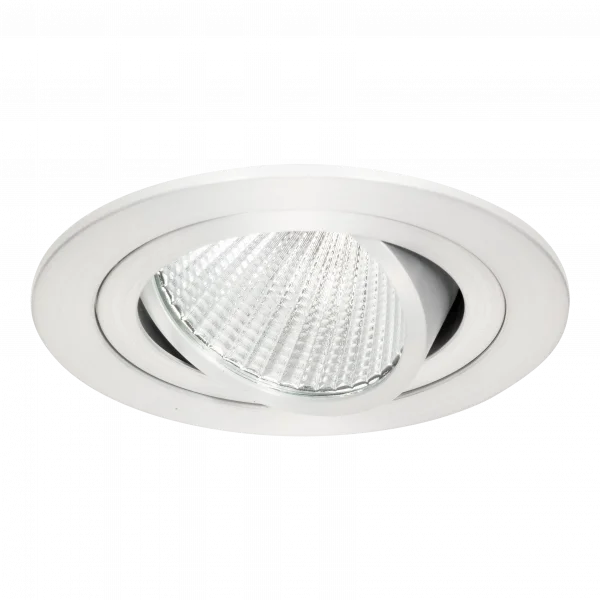Lumiparts Lumiparts Smooth V2 rond draai/kantelbaar Aluminium 8,4W 927 542lm 38° GST18/3 0,5m