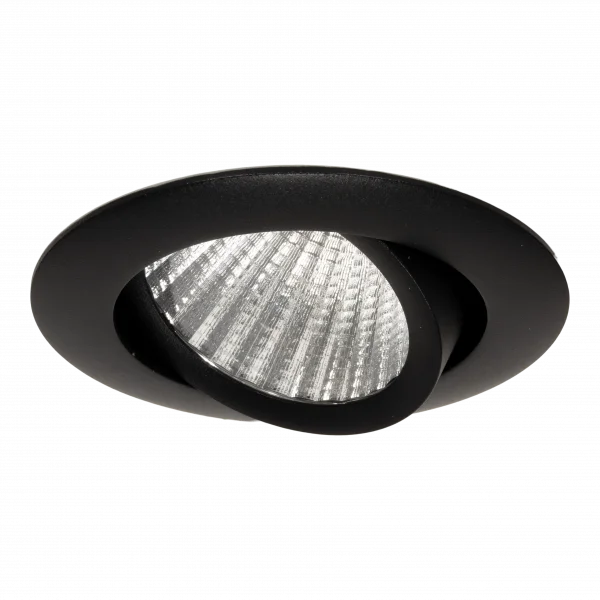 Lumiparts Lumiparts Focus V2 rond Kantelbaar zwart 22W 927 1571lm 30° DALI
