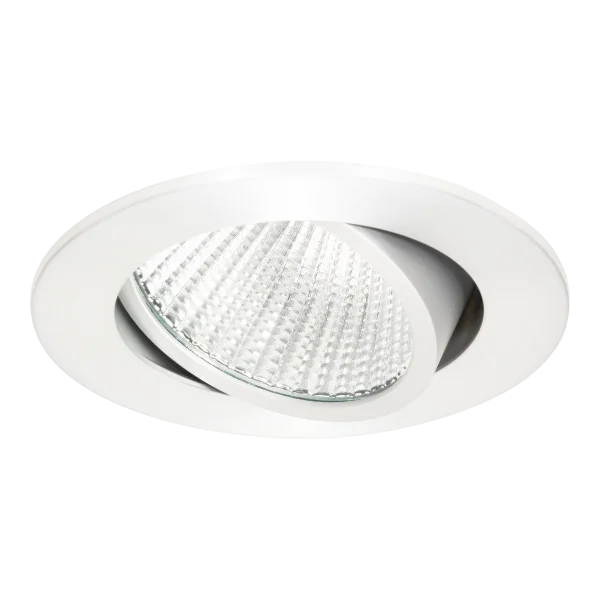 Lumiparts Smooth V2 rond kantelbaar aluminium 8,4W 930 603lm TRIAC 38° QC GST18/3 2m foto 1