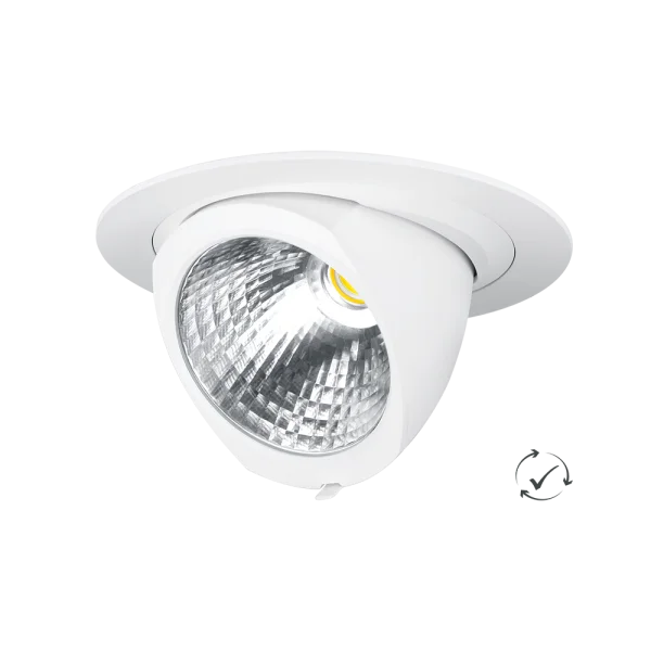 Lumiparts Pivo maxi wit 930 2213lm 36° 19W