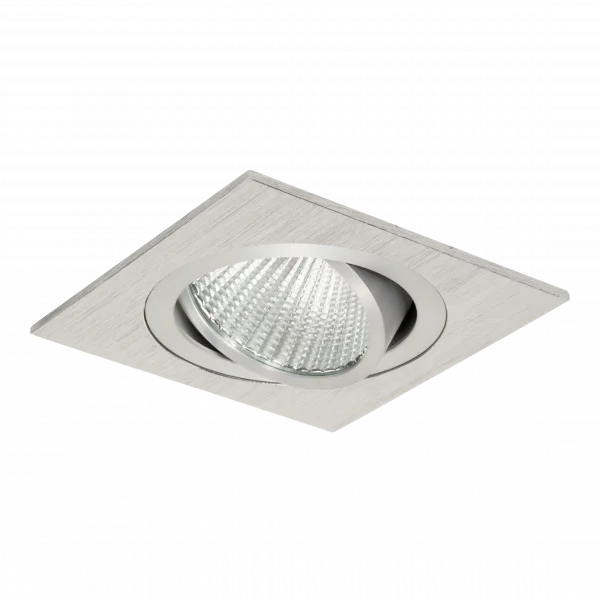 Lumiparts Lumiparts Smooth V2 vierkant draai/kantelbaar geschuurd 8,4W 930 603lm TRIAC 38° GST18/3 2m