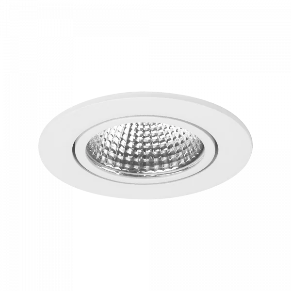 Lumiparts Smooth V2 rond kantelbaar zwart 930 603lm 38° 8,4W QC