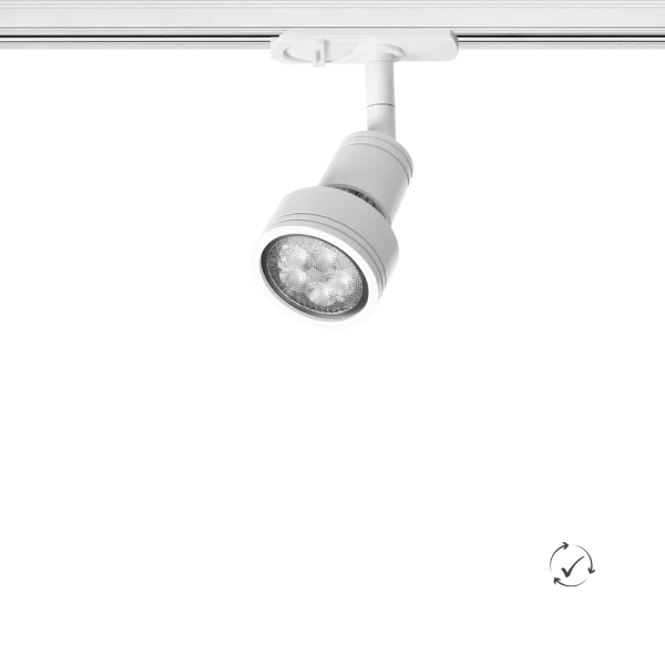 Lumiparts Common Two GZ10 50W wit met 1-F adaptor foto 1