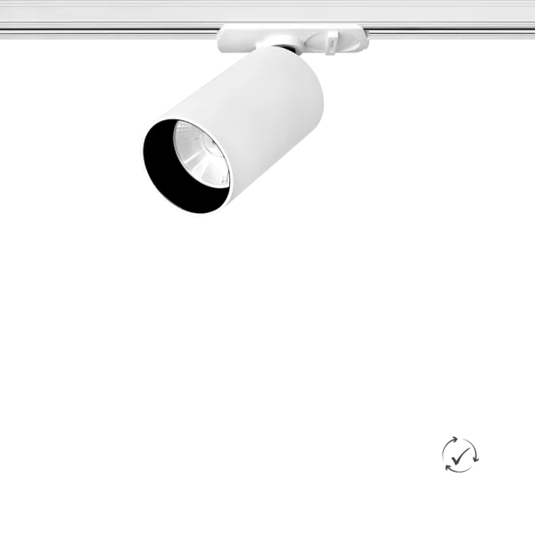 Lumiparts Galex Mini Two 230V 8W zwart 927 403lm 30° TRIAC 1-F foto 1