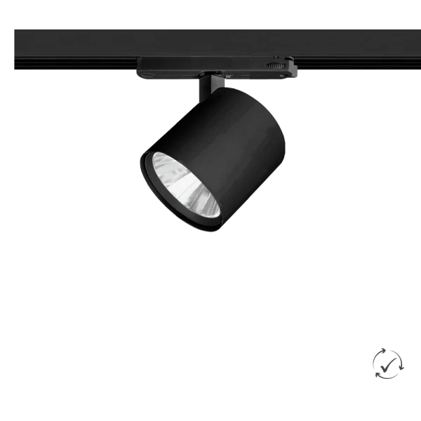 Lumiparts Pinta In-track zwart 830 3978lm 36° 34W