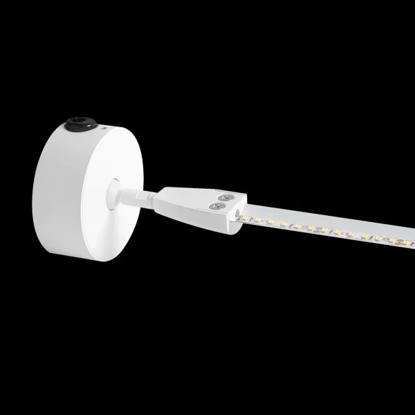 Lumiparts Bevestigingsset wit voor Line set Millo installatie: 2 oppervlakten foto 1