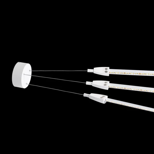Lumiparts Bevestigingsset wit voor Millo installatie: meer dan 2 oppervlakten foto 1