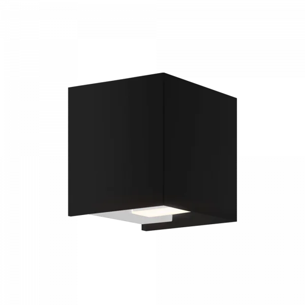 Lumiparts Latus vierkant enkel zwart 927 349lm 8W foto 1