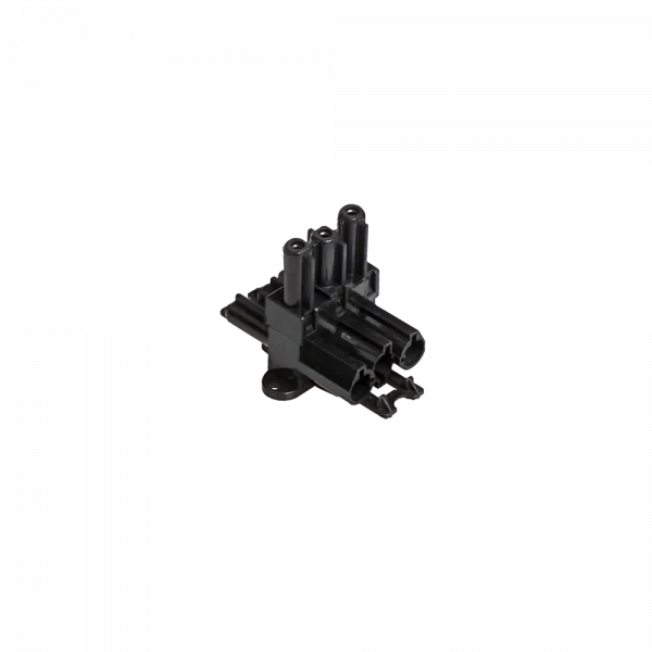 Lumiparts Lumiparts Lupa-con T-Splitter 3-voudig 1x male,2x female zw. EPCOM/3