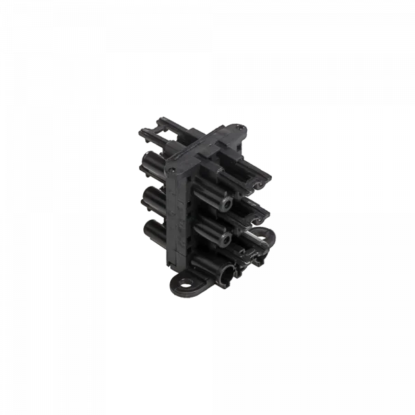 Lumiparts Lumiparts Lupa-con Splitter 6-voudig 1x male,5x female zwart EPCOM/3